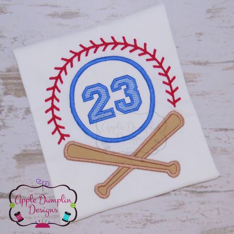 Baseball Bat with Monogram Circle Applique - 3 Sizes! - Products - SWAK Embroidery Apple Dumplin Design Circle Applique, Monogram Applique, Baseball Bats, Digital Embroidery, Applique Designs, Machine Embroidery Design, Embroidery Files, Iron On Patches, Baseball Bat