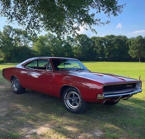 80s Muscle Cars, Classic Dodge Charger, Classic Cars Aesthetic, Old Dodge Charger, Classic Car Aesthetic, 68 Dodge Charger, Dodge Charger 68, Dodge Classic, 68 Charger