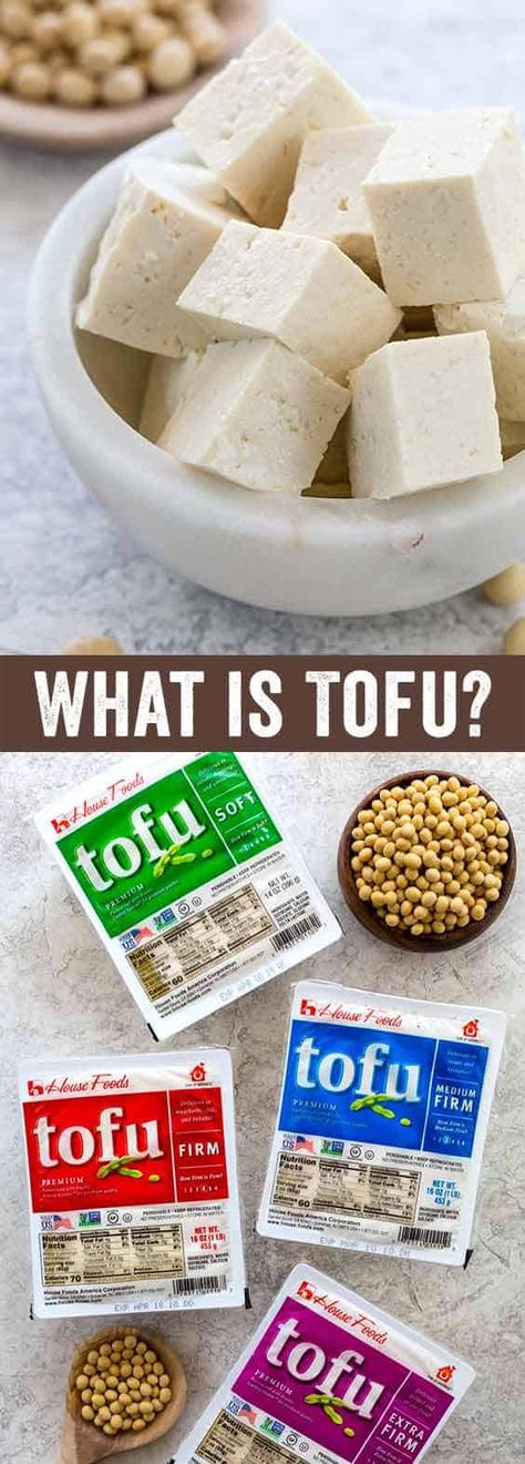 Soy food products, especially tofu, are one of the most consumed in the world due to its high protein content and alternative to meat option. Learn what tofu is, how its made, the nutritional profile and ways to add it quickly to meals. #tofu #vegan via @foodiegavin What Is Tofu Made Of, Tofu Nutrition Facts, Foods Diabetics Should Avoid, Renal Friendly Recipes, Vegan 101, What Is Tofu, Vegetarian Thai Recipes, Becoming Vegetarian, Soft Foods Diet