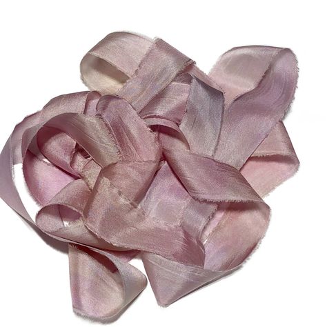 NEW SILK JUST ADDED. RAW EDGE HAND DYED SILK HABOTAI. WEDDING DECOR/JUNK JOURNALS/JEWELRY MAKING/FARMHOUSE DECOR/HAT BANDS/BOOT SWAG Available at: www.colorkissedsilkllc.com #silk #silkhabotai #habotai #ribbon #silkribbon #sarisilk #craft #craftsupplies #decor #silks #hatswag #bootswag Silk Ribbon Jewelry, Journal Jewelry, Hat Bands, Habotai Silk, Ribbon Jewelry, Dyed Silk, Tassel Jewelry, Hand Dyed Silk, Crafting Supplies