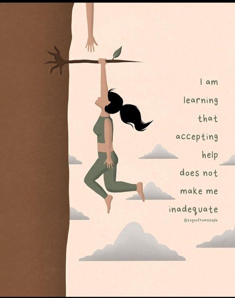 Compassion Illustration, Positive Vibes Quotes, I Am Learning, Writing Therapy, Illustrators On Instagram, Writing Words, Self Compassion, Illustration Artists, Self Motivation