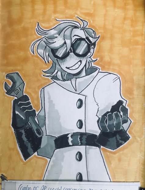 Steampunk Scientist Character Design, Futuristic Scientist Character Design, Science Pose Reference, Mad Scientist Drawing Reference, Mad Scientist Character Art, Evil Scientist Aesthetic Outfit, Mad Scientist Oc Art, Scientist Oc Design, Male Scientist Art