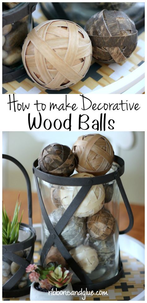 Diy Balls Decorations, Wicker Balls Decor Ideas, Balls Decorations Ideas, Bowl Fillers Ideas Centerpieces, Bowl Filler Ideas, Diy Decorative Balls, Diy Bowl Fillers, Scary Room, Vase Fillers Diy