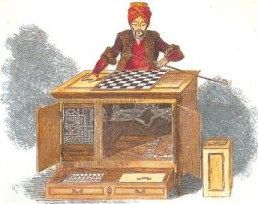 original illustration of the original mechanical turk Anatoly Karpov, History Of Chess, Mechanical Turk, Magnus Carlsen, Chess Master, Charity Project, Chess Players, Best Computer, The Monks