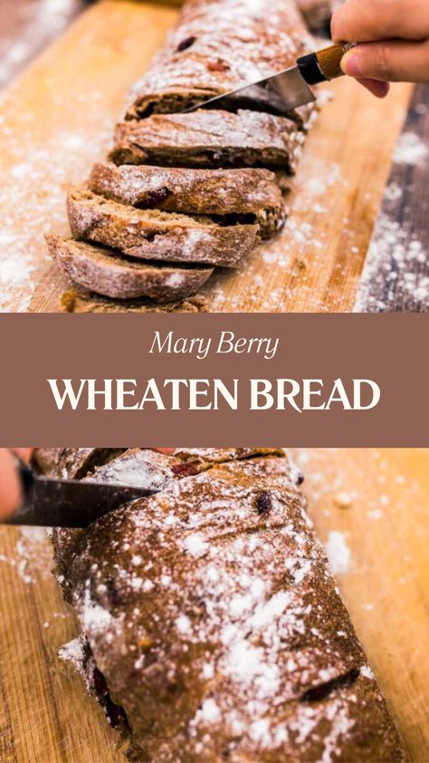 Mary Berry Wheaten Bread Recipe Wheaten Bread, Wheat Berry Recipes, Berry Cake Recipe, Mary Berry Recipe, Berry Recipes, Dried Berries, Wheat Berries, Berry Cake, Baked Cauliflower