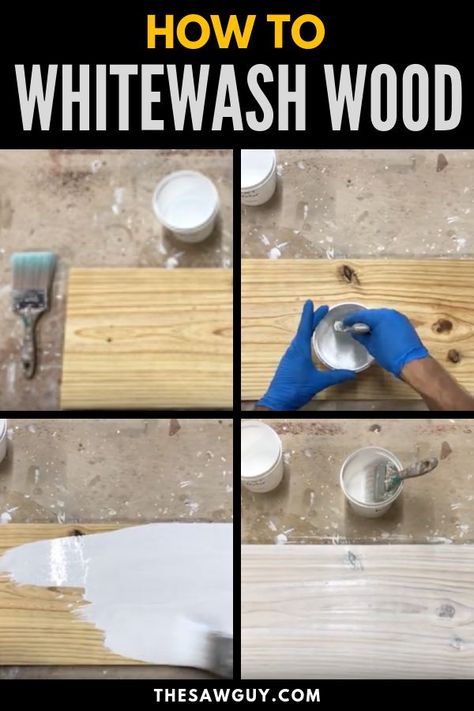 How To Whitewash Wood, How To Whitewash, Decor Marin, Rustic Furniture Diy, Diy Rustic Home, Dekor Diy, Cute Dorm Rooms, Classic Kitchen, Diy Holz