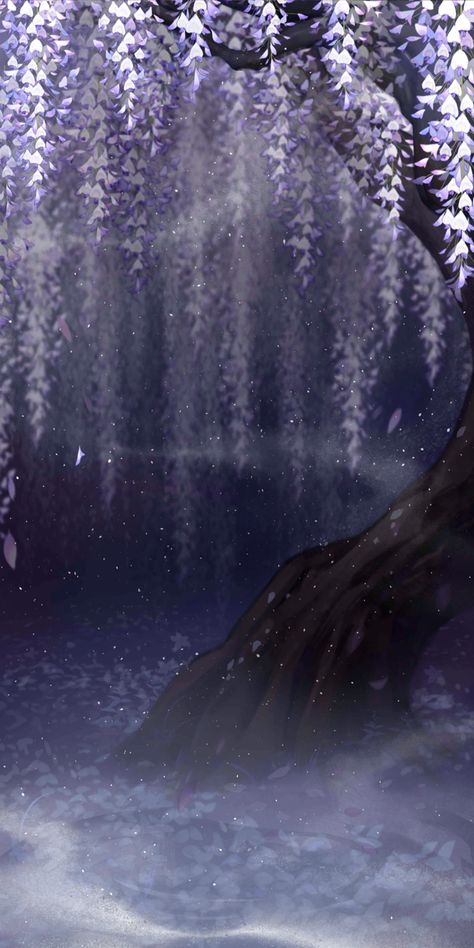 Wisteria Waterfall | Helix Waltz Wiki | Fandom Wattpad Background, Helix Waltz, Wisteria Tree, Future Wallpaper, Pretty Wallpapers Backgrounds, Beautiful Backgrounds, Anime Scenery Wallpaper, Waltz, Fantasy Landscape