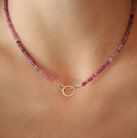 Pink Tourmaline Carabiner Necklace AAA Pink Tourmaline Necklace Pink Gemstone Necklace Pink Tourmaline Necklace Necklace - Etsy Australia Pink Tourmaline Necklace, Carabiner Necklace, Pink Gemstone Necklace, Gemstone Properties, Tourmaline Necklace, Tourmaline Stone, Necklace Necklace, Pink Gemstones, Pendant Design