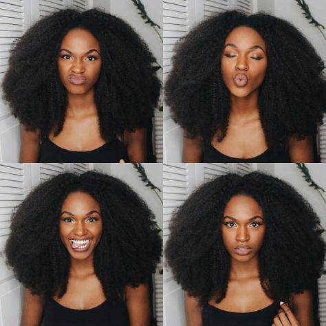 luvyourmane:  @kiitana #LuvYourMane #melanin #blackisbeautiful #naturalbeauty #naturalhair #igersoftheday #blackgirlmagic #blackgirlsrock #protectivestyles  #braidout #twistout Curly Hair Clip Ins, Curly Hair Clip, 4c Afro, Hair Clip Ins, Black Afro, Human Hair Clip Ins, Curly Lace Front Wigs, Queen Hair, Coily Hair