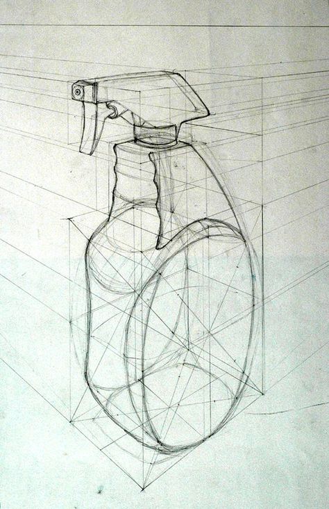 example of two-point perspective in industrial design sketch: Structural Drawing, Perspective Drawing Lessons, Observational Drawing, Object Drawing, Point Perspective, Industrial Design Sketch, Perspective Art, Perspective Drawing, 3d Drawings