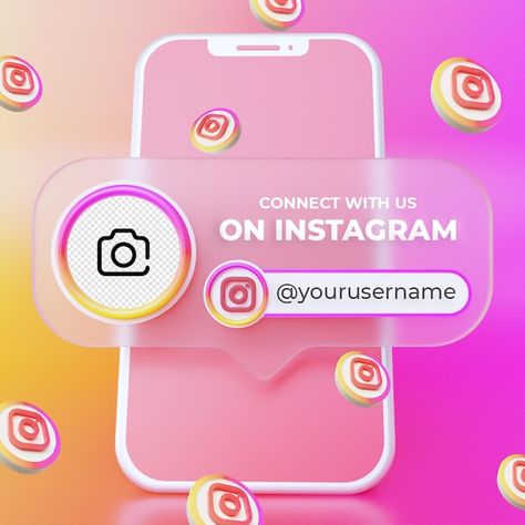 Follow us on instagram social media squa... | Premium Psd #Freepik #psd #mockup #social-media #instagram #promotion Instagram Mockup, Follow Us On Social Media, More Instagram Followers, Instagram Promotion, 광고 디자인, Instagram Graphic, Social Media Images, Follow Us On Instagram, Social Media Marketing Services