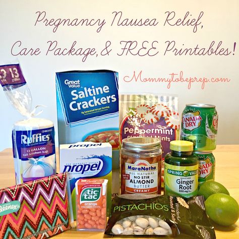 Pregnancy Nausea Relief, Care Package, & Free Printables! Read more at mommytobeprep.com Morning Sickness Gift Basket, Morning Sickness Care Package, Sick Care Package, Pregnancy Nausea Relief, Pregnancy Care Package, Pregnancy Morning Sickness, Morning Sickness Relief, 5 Weeks Pregnant, Morning Sickness Remedies