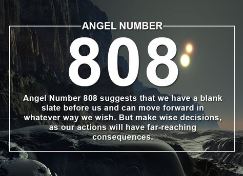 808 Angel Number, Angel Meaning, Angel Number Meaning, Numerology Numbers, I Love You God, Angel Number Meanings, Switch Words, Learn From Your Mistakes, Number Meanings