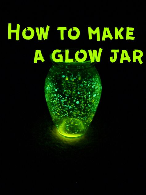 directions on how to make a glow jar and includes family devotion Word Lights, Glow Jar, Glow Stick Jars, Glow Crafts, Glow Jars, Jesus Crafts, Bible Object Lessons, Light Activities, Family Devotions