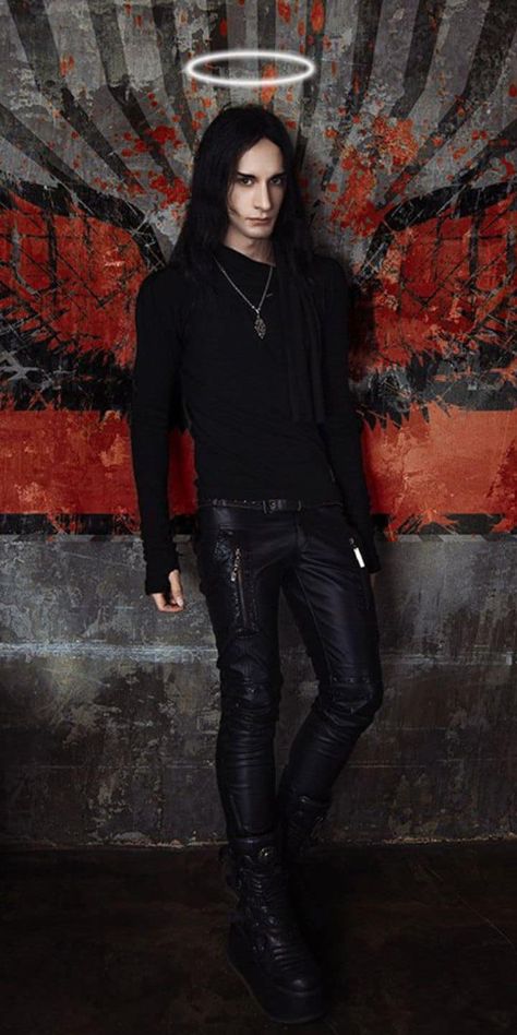 Deathrocker Goth, Gothic Outfit Ideas, Goth People, Goth Men, Men Long Hair, Gothic Outfit, Gothic Men, Long Hair Men, Goth Guys