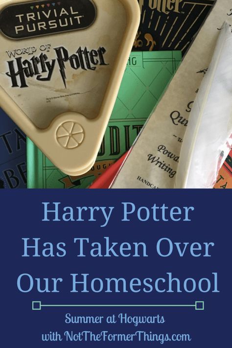 Harry Potter Homeschool, Harry Potter Unit Study, Harry Potter Lessons, Harry Potter Classes, Harry Potter School, Summer Homeschool, Harry Potter Classroom, Homeschool Books, Harry Potter Kids