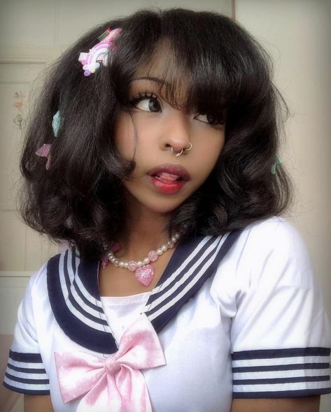 Follow Me, Instagram Photos, Hair, Pink, On Instagram, Instagram, Black, Kawaii