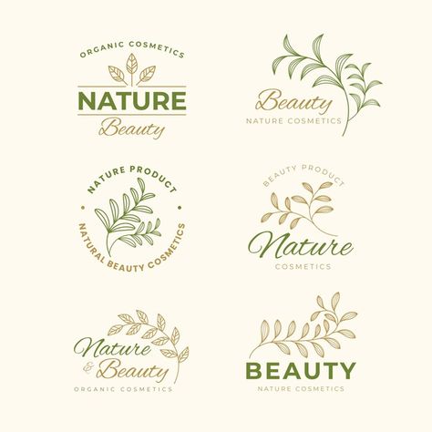 Cosmetics Logo, Logos Vintage, Make Up Cosmetics, Florist Logo, Cosmetica Natural, Cosmetic Logo, Desain Editorial, Beautiful Logos Design, Life Logo