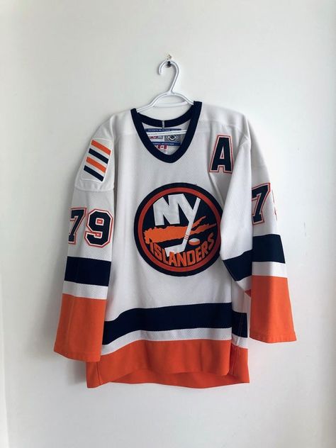 Alexei Yashin NY Islanders CCM authentic jerseySize: 48pit to pit: 24”neck to bottom: 31”collar to cuff: 29” Ny Islanders, Jersey Sweater, Wardrobe Clothes, High Fashion Outfits, Jersey Outfit, New York Islanders, Jersey Sweatshirt, Vintage Jerseys, Tee Shirt Designs