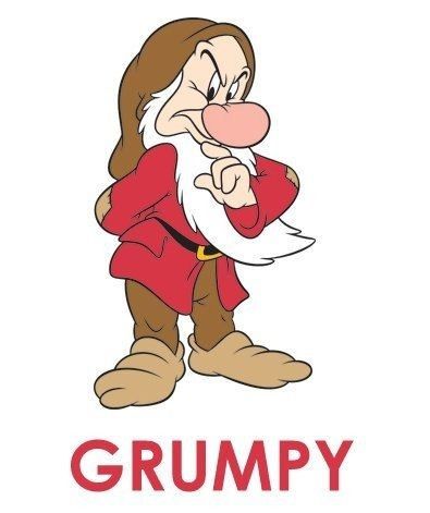 Grumpy Snow White, Disney Princess Party Supplies, Snow White Characters, Grumpy Cat Christmas, Decor Appliances, Easy Disney Drawings, Snow White Seven Dwarfs, 7 Dwarfs, Cartoon Clip