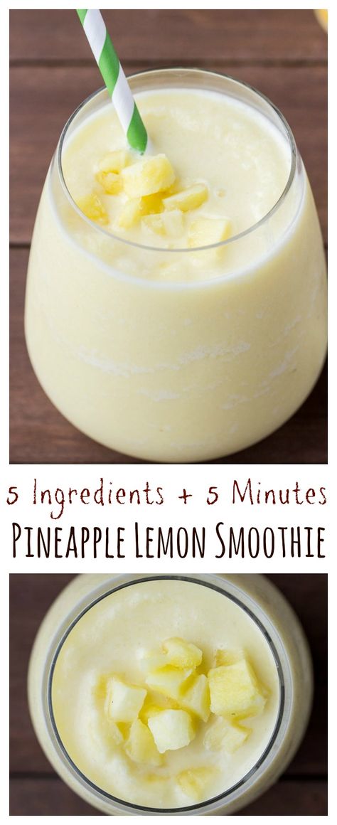 Lemon Smoothie Recipes, Sunshine Smoothie, Lemon Greek Yogurt, Lemon Smoothie, Smoothie Recipes With Yogurt, Fruit Smoothie Recipes Healthy, Juice Smoothies Recipes, Smoothie Recipes Healthy Breakfast, Lemon Yogurt