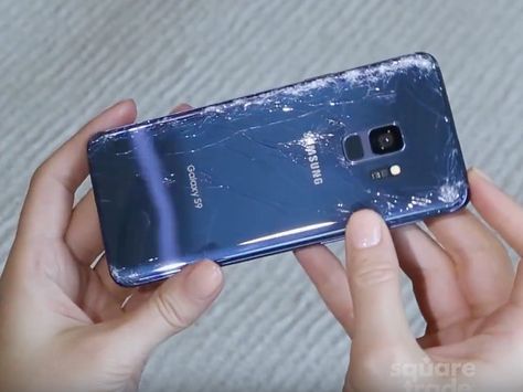 Samsung's new Galaxy S9 is more durable than the iPhone X  but it can still break on the first drop Breaking Phone, Phone Break, Samsung Galaxy Smartphone, One Drop, Samsung Galaxy S9, Tech News, Iphone X, The First, Smartphone