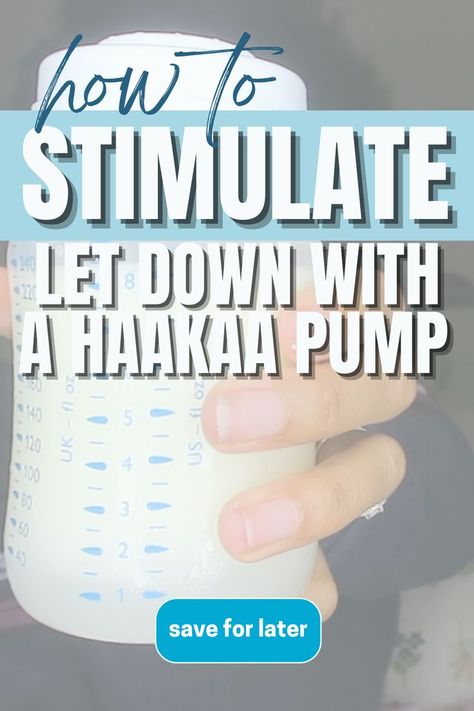 How to stimulate let down with a haakaa pump Haakaa Pump, Pregnancy Prayer, New Mom Gift Basket, Mom Gift Basket, Breastfeeding Essentials, Nursing Pads, Let Down, Nursing Cover, Breast Pumps