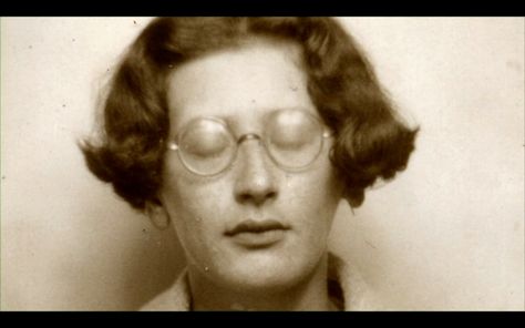 Simone Weil photo - eyes closed | Image ... Simone Weil, France Culture, Eyes Wide Shut, Human Soul, Botanical Beauty, Documentary Film, Face And Body, Supernatural, Documentaries