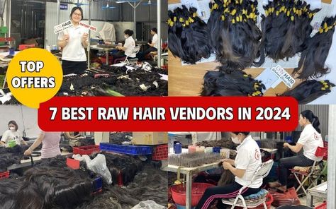 This article will give you a clearer view of the world's raw hair market, revealing the list of the top 7 best raw hair vendors in the world Raw Hair Vendors Wholesale List, Raw Hair Vendors, Hair Vendors Wholesale List, Hair Vendors, Hair Vendor, Wholesale Hair, Raw Hair, Beauty Industry, Women Hairstyles