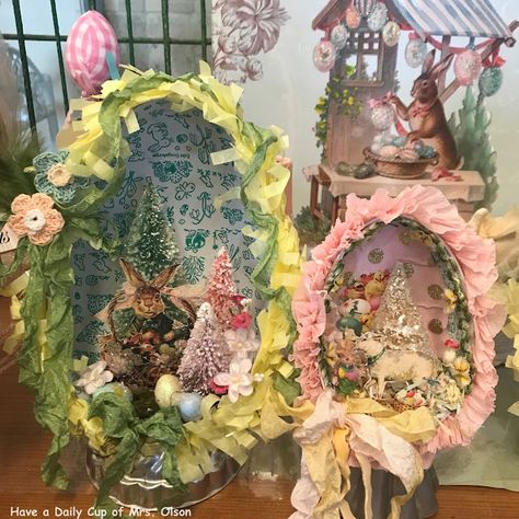 Easter Home Decor Ideas, Vintage Easter Cards, Easter Home Decor, Easter Craft Decorations, Easter Items, Spring Easter Crafts, Easter Bunny Crafts, Easter Parade, Easter Photos