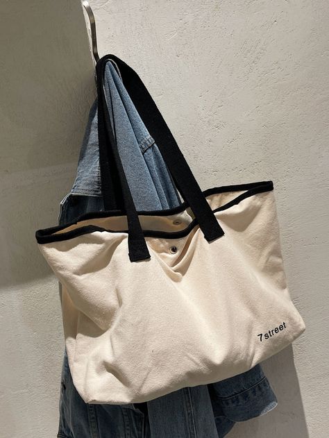 Bridal Bags, Sac Tote Bag, Beige Tote Bag, Big Tote Bags, Bags Ideas, Wedding Bags, Diy Bags Purses, Bridal Bag, Fabric Tote Bags