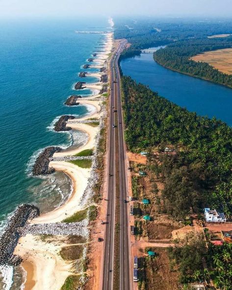 Maravanthe Beach  📍 Karnataka   📷 | Spoorthi Gupta  Disclaimer; photos / videos are not mine.💖 Portrait credit : - Respected owner ( DM for credit or removal .. Maravanthe Beach, Karnataka Photography, Beach Video, 2025 Vision, Travel Aesthetic, Not Mine, Travel Inspiration, Vision Board, Road Trip