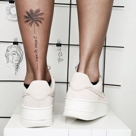 Small Tattoos For Girls, Calf Tattoos For Women, Rad Tattoos, Tatuagem Masculina Pequena, Tattoos For Girls, Palm Tattoos, Tattoos For Women Flowers, Best Tattoos For Women, Tasteful Tattoos