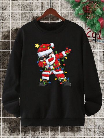 Men's Wedding Outfit, Men Sweatshirts, Men's Formal Style, Mens Fashion Inspiration, Men's Casual Style, Christmas Santa Claus, Christmas Print, Christmas Men, Selling Clothes