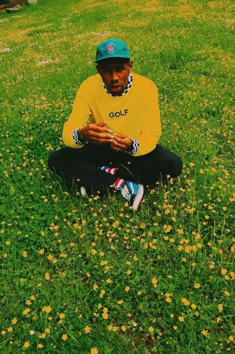 Tyler the Creator Tyler The Creator Aesthetic, Golf Tyler The Creator, Creator Aesthetic, Tyler The Creator Wallpaper, Flower Boy, Odd Future, Golf Wang, Shirts Ideas, Aesthetic Tumblr