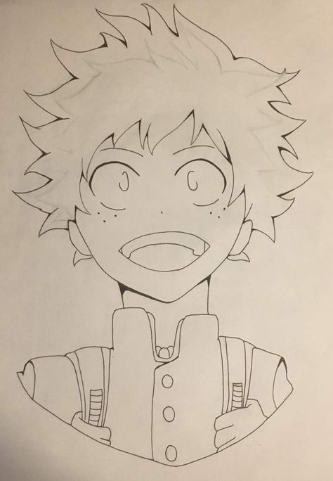 Drawing Ideas Anime, Hero Drawing, Academia Drawing, Naruto Sketch Drawing, Anime Boy Sketch, Art Drawings Sketches Pencil, Art Drawings Sketches Creative, Drawing Images, Anime Drawings Tutorials