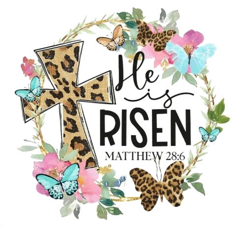 He Is Risen Indeed, Sublimation Shirts, He Has Risen, Easter Floral, Easter Peeps, Easter Design, He Is Risen, Digital Download Etsy, Peace And Love