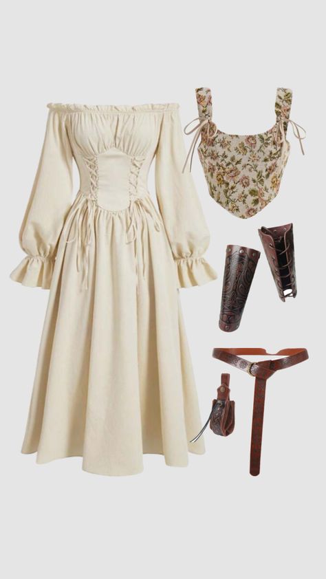 #medieval #renfaire #renfair #medievaloutfit #renaissancefaire #renaissancefair #old #vintage #vintageaesthetic #vintagefashion Old Vintage, Cute Outfits, Halloween