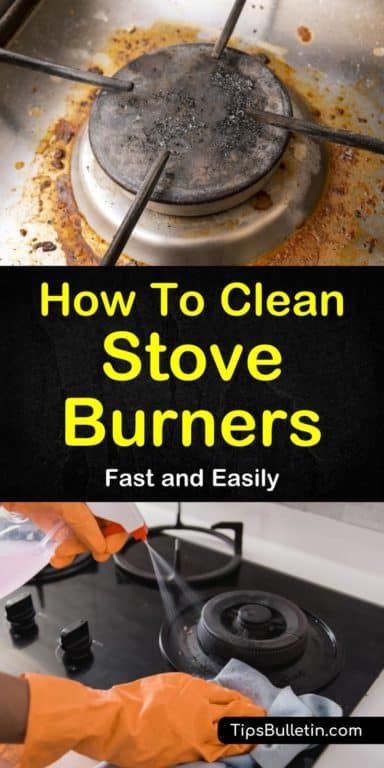 How To Clean The Stove Burners, Homestead Cleaning, Cleaning Stove Top Burners, Clean Gas Stove Top, Stove Cleaner, Clutter Hacks, Environmental Wellness, Beverly Mitchell, Gas Stove Cleaning