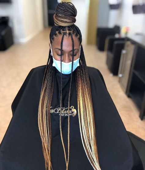 Knotless Box Braids Ideas, Box Braids Ideas, Knotless Box Braids, Braids Ideas, Colored Braids, African Hair Braiding Styles, Box Braids Hairstyles For Black Women, Cute Box Braids Hairstyles, Box Braids Styling