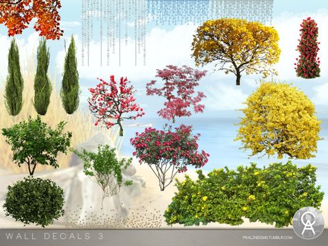 By Pralinesims  Found in TSR Category 'Sims 4 Decorative Recolor Sets' Sims4 Landscaping Cc, The Sims 4 Landscaping Cc, Sims 4 Cc Yard Decor, Sims 4 Cc Trees And Plants, Ts4 Landscape Cc, Trees Sims 4 Cc, Sims 4 Outdoor Plants, Sims 4 Bushes Cc, Sims 4 Cc Exterior Plants