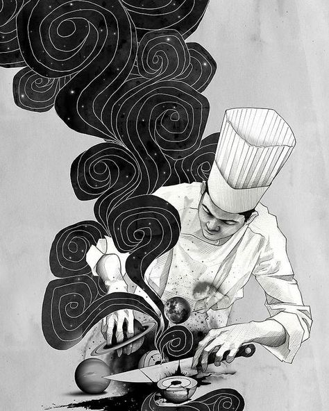 Cooking Tattoo, Culinary Tattoos, Chef Tattoo, Chef Art, Food Tattoos, Chef Logo, Cooking Art, A Chef, Image Hd