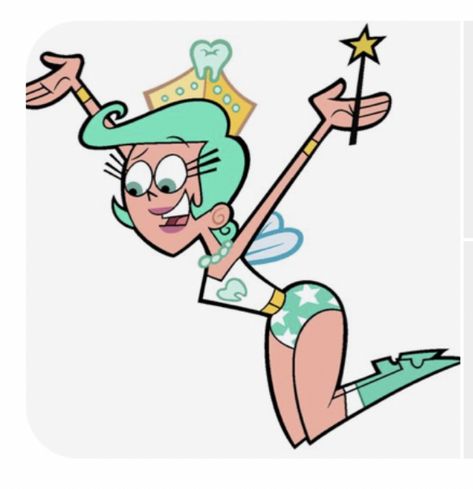 Tooth Fairy From Fairly Odd Parents, Tooth Fairy Fairly Odd Parents, Tooth Fairy Drawing, Fairly Odd Parents Characters, Cosmo Und Wanda, Fairy Oddparents, Cosmo Wanda, Fairy Character, Fairy Godparents