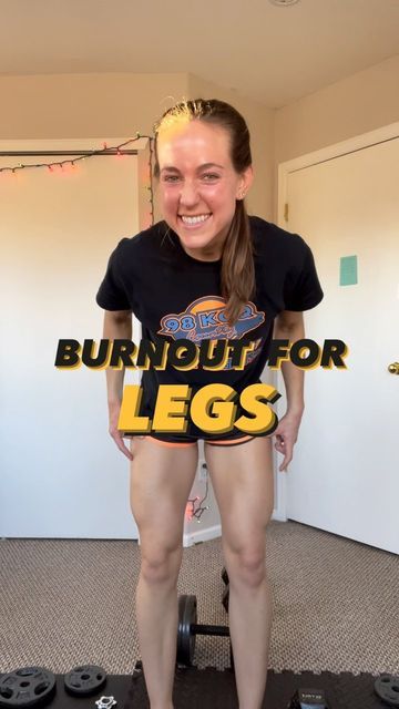 MANDY ROSE | Health & Fitness on Instagram: "🔥LEG DAY BURNOUT🔥⁣ ⁣ These moves could certainly be incorporated into your leg workout without being the burnout, but it was a burnout for me in this week’s leg workout and man was it a burner.🔥🥵⁣ ⁣ Following a workout with a burnout helps both with muscle growth and strength. The burnout should be targeting the same muscle group that was worked in the workout. ⁣ ⁣ Burnout sets are done with lighter weights or no weight at all. By the burnout your Leg Burner Workout, Mandy Rose, Leg Day, Muscle Growth, Muscle Groups, A Workout, Legs Day, Leg Workout, Lower Body