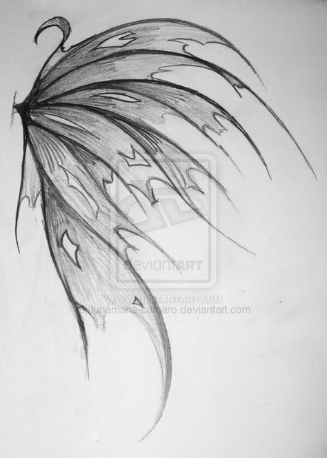 Fairy wings Wing Tattoo On Shoulder, Fairy Wings Drawing, Fairy Wing Tattoos, Butterfly Wing Tattoo, Wing Tattoos On Back, Wings Sketch, Blue Butterfly Tattoo, Cute Finger Tattoos, Butterfly Fairy Wings