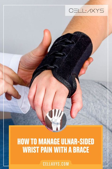 How to Manage Ulnar-Sided Wrist Pain with a Brace Sprained Wrist, Wrist Pain Relief, Ulnar Nerve, Daily Stretches, Wrist Injury, Pain Relief Remedies, Lower Inflammation, Wrist Pain, Ten Unit