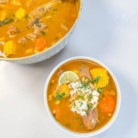 Sancocho - Toni's Recipes Cajun Turkey Recipe, Sancocho Recipe, Sancocho Colombiano, Thanksgiving Soups, Food Vibes, Dinner Thanksgiving, Boricua Recipes, Adobo Seasoning, Dominican Food