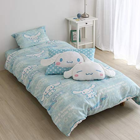 AmazonSmile: Cinnamoroll cover 3-piece set (Japanese-style) [SB-76]: Toys & Games Cinnamoroll Room, Sanrio Room Decor, Sanrio Bedroom, Cinnamoroll Stuff, Sanrio Room, Kawaii Room Ideas, Apartment Bedding, Sanrio Things, Kawaii Bedroom