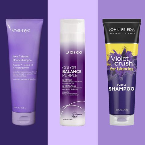 Best Blonde Shampoo, Blonder Hair, Silver Hair Shampoo, Best Purple Shampoo, Purple Shampoo For Blondes, Violet Shampoo, Trend Hairstyles, Grey Blonde Hair, Brows And Lashes