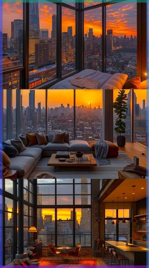 Chicago Penthouse Aesthetic, Blue And Grey Bedroom Decor, Nyc Penthouse Aesthetic, Penthouse Apartment New York, Small Penthouse Apartment, Fancy Penthouse, Modern Luxury Penthouse, Grey Bedroom Decor Ideas, London Penthouse Apartments